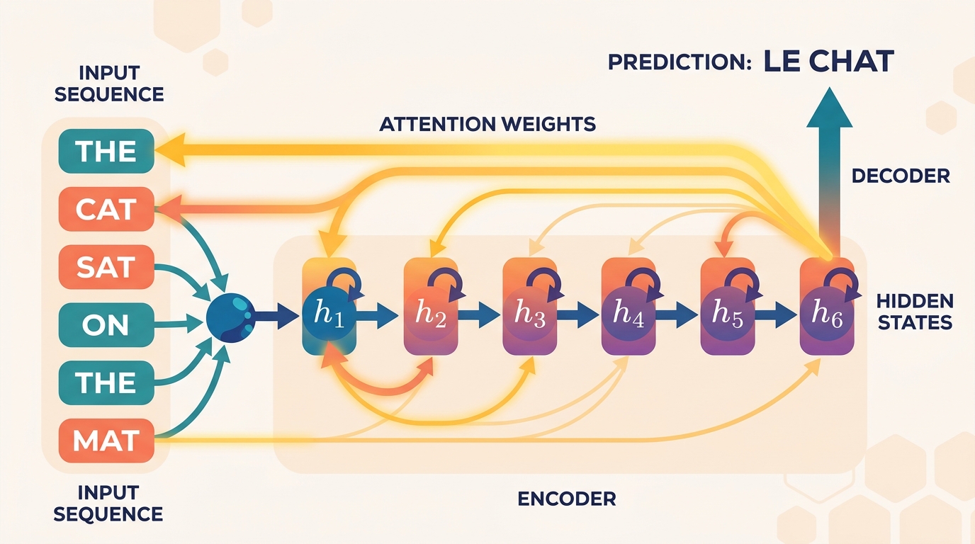 Sequence Models and the Attention Mechanism chapter illustration