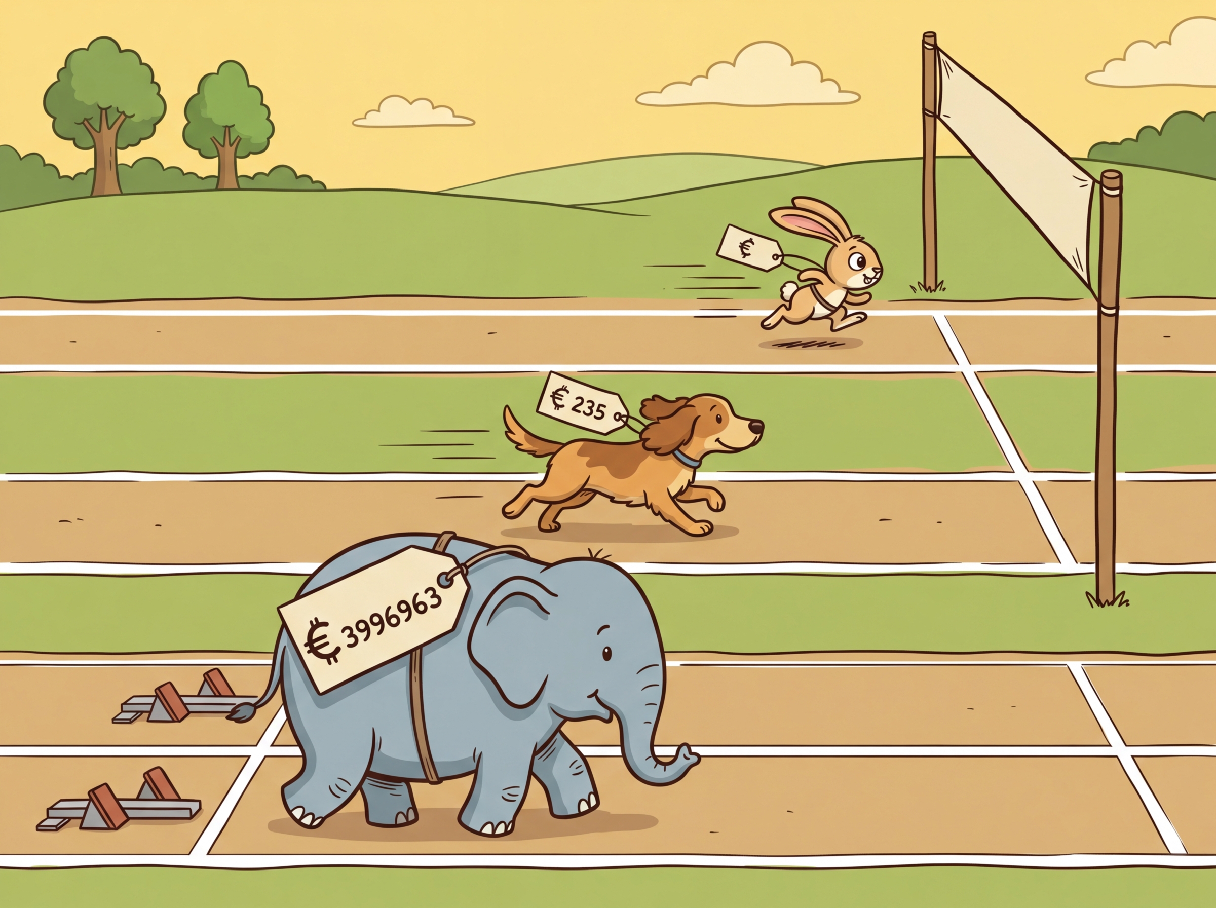 A race track showing the tradeoff between latency, cost, and quality when choosing between ML and LLM approaches