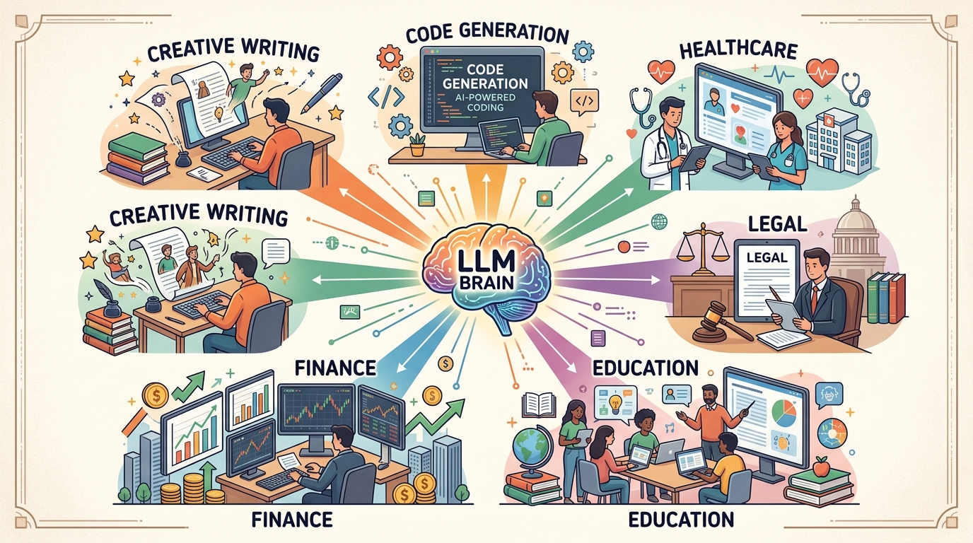 LLM Applications chapter illustration
