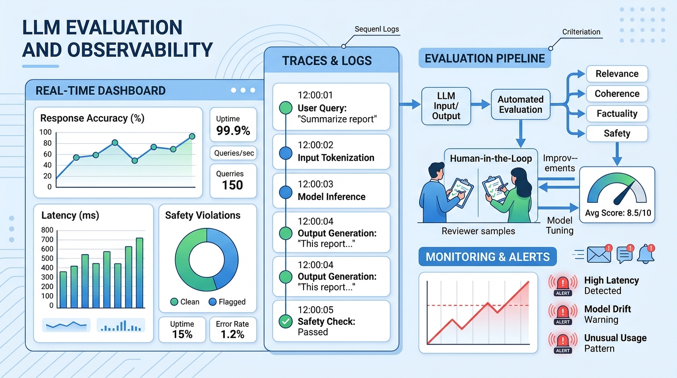 Evaluation, Experiment Design and Observability chapter illustration